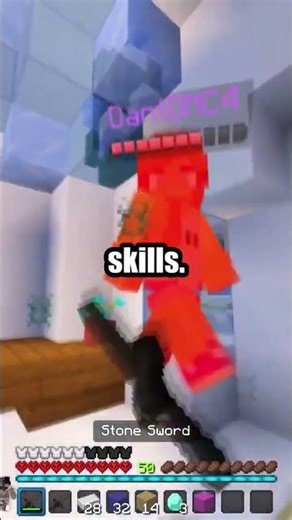 Most Players Don't Know THIS PVP Method #minecraft #pvp #shorts