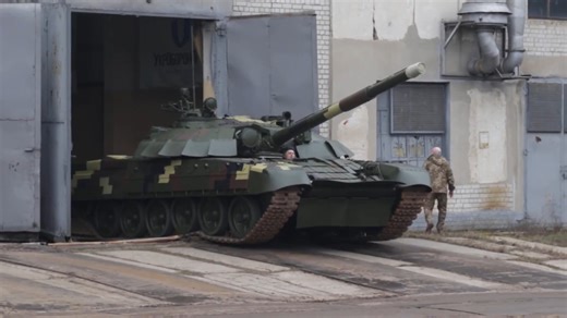 When eastern and western tank design collided