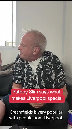 Fatboy Slim was full of praise for Liverpool after he returned to the city for a whistle-stop visit, before dashing off to Creamfields. The legendary DJ performed in his customary slot at the festival in Daresbury last night, as he brought the curtain down on the stage named in his honour. In an exclusive interview with the ECHO, Fatboy Slim revealed why he loves playing a set to a room full of Scousers and why he was briefly in the city yesterday... @ryanpaton #Creamfields #Creamfields2025 #Fat