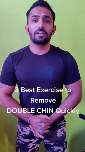3 Best Exercises to Remove Double Chin Quickly