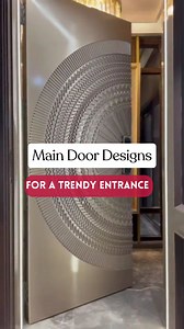 12K views · 1.2K reactions | Trending Main door ideas for your home ✅ DM to start your interior design joinery . Follow @spaceior_india for more ! [main door ideas , main door design , entrance gate design , main gate design , entry gate design , home entrance ] | Spaceior Interior Design | Facebook