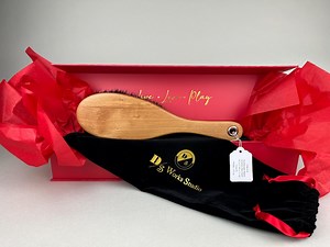 Handmade Modern Re-creation of the Iconic Nu-west/leda Wooden Spanking Hairbrush in Quarter Sawn Beech Wood, OTK Spanking Hairbrush - Etsy