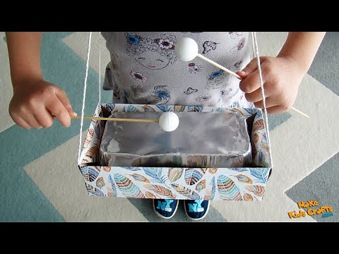 How to make a Drum? | DIY Drum Craft | Musical Instruments