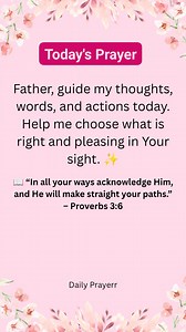 Guide my steps, Lord. I choose Your way. 🙏🙏🙏♥️ #GodsGuidance #FaithSteps #MorningPrayer | Daily Prayer
