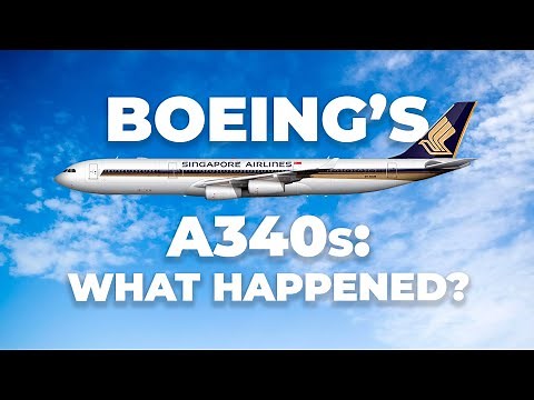 What Happened To The Airbus A340s Boeing Bought From Singapore Airlines?