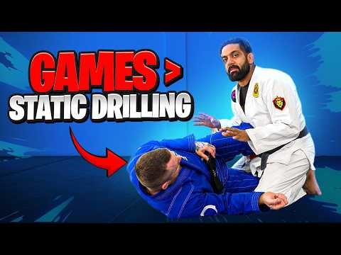FREE Half Guard GAMES For RAPID Improvement | BJJ Games