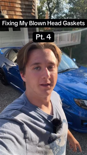 Collin Sattler on Instagram: "Day 4 Of Fixing My Subarus Blown Head Gaskets"