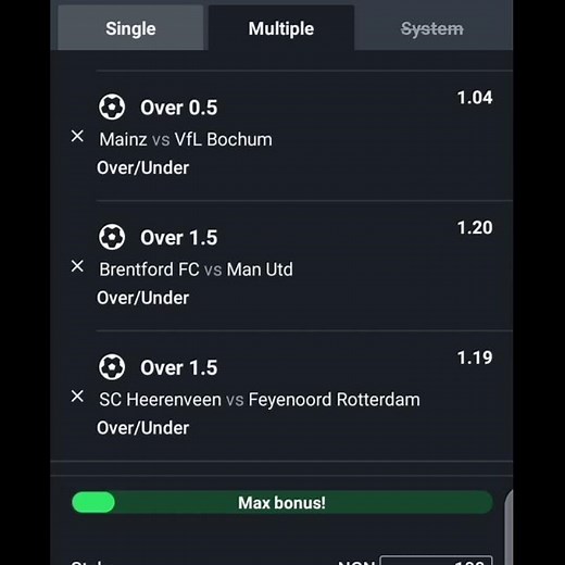 Football Prediction Today. 526 Odds Over 0.5 Goals Betting Tips.