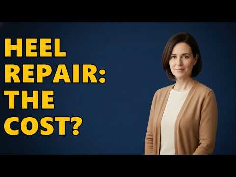 How Much Does It Cost To Repair A Shoe Heel?
