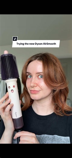 Trying the new @Dyson UK AirSmooth for the first time 🧖‍♀️ #dyson #airsmooth #hairtransformation #hairtok #hairtutorials