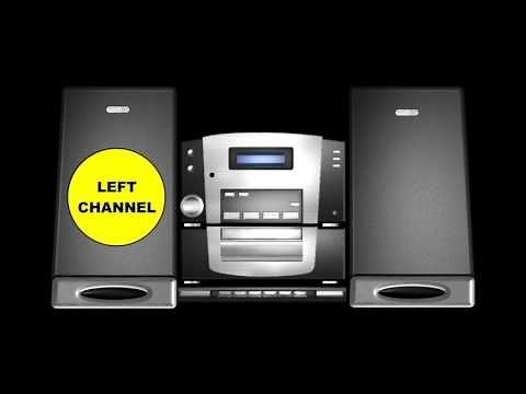 Right / Left / Center Sound Test