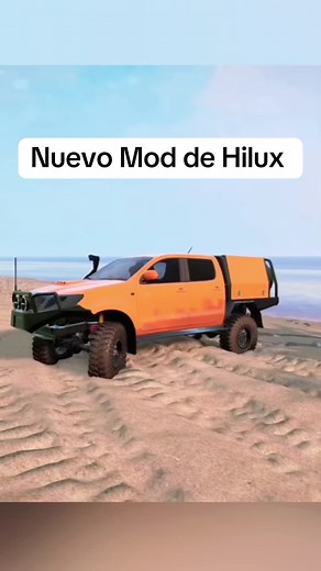 Nuevo Mod de Hilux para Snowrunner
