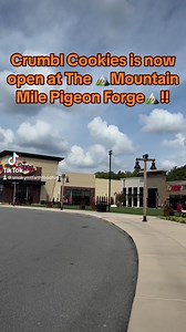 A sneak peek of The NEW 🍪Crumbl Cookies🍪 which is now OPEN on The Mountain Mile in Pigeon Forge! The 🚨GRAND OPENING🚨 is this Friday and Saturday! And that’s how the cookie crumbles! #cookies #crumblcookies #pigeonforge | Smoky Mountain Faith, Food & Fun