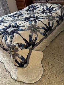 King Size, Amish Quilt, Wedding Ring Star, Amish Handstitched, Handmade Quilt, Modern Quilt, Traditional Quilt, Country Quilt, Bedspread - Etsy