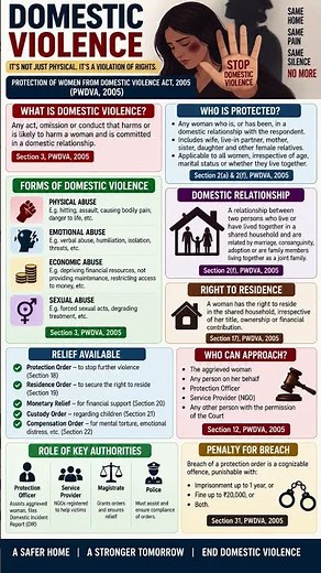 Domestic Violence ⚖️ | Rights & Remedies Explained