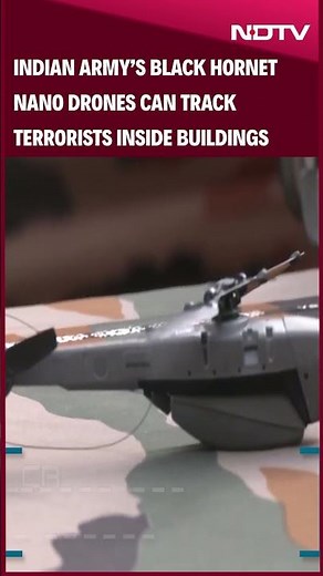 Indian Army's Black Hornet Nano Drones: Silent Yet Powerful Tool Against Terrorism