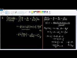 Integration of Rational Functions by Partial Fractions Case II