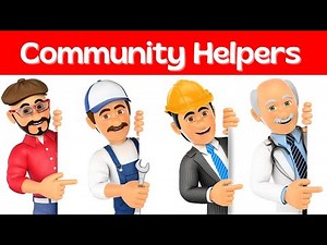community helpers for kids | our helpers | who help us | lkg ukg class evs Toppo kids