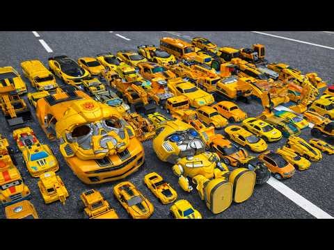 100+ Ultimate Yellow Transformers Giant Robot Cars Collection - All Generations BUMBLEBEE Comparison