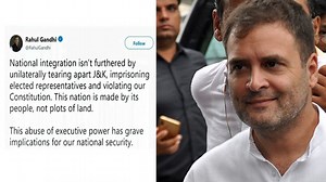 9.2K views · 201 reactions | TOI Newswrap: Rahul Gandhi slams Modi government over Jammu and Kashmir | The Times of India | Facebook