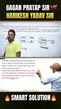 बंदर वाले प्रश्नों का Smart Solution ✅ #gaganpratapmaths #harikeshsir #mathtricks #shorttricks