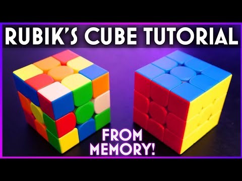 Just a basic tutorial of how to solve a cube