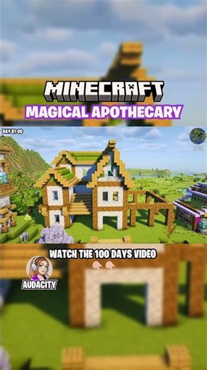 Grand Apothecary Build in Hardcore Minecraft 🔮