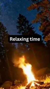 Forest Solitude: Deep Sleep Campfire & Midnight Breeze for Overthinking