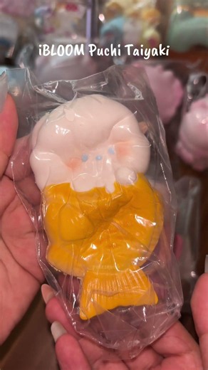 iBLOOM Puchi Taiyaki squishy (vanilla and strawberry scented)!!! the cutest #squishy #ibloom #asmr