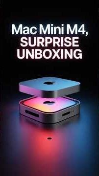 Mac Mini M4 Unboxing After a Sick Day | Unexpected Office Surprise
