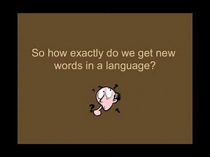 Etymology | The History of the English Language