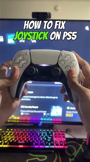How to Fix Joystick on PS5 😱