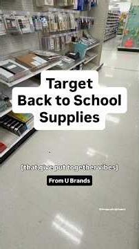 Back to School with a Vibe #backtoschool #targetfinds #schoolsupplies