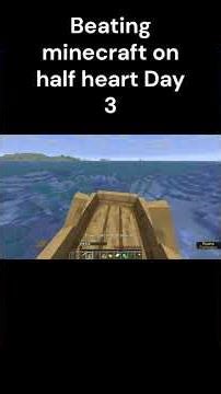 beating minecraft on half heart day 3 #minecraft #isurvived100daysminecraftinhindi #gaming #viral