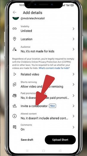 YouTube invite a collaborator kya hai 2025 | How to use yt studio invite a collaborator #shorts