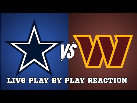 🔴LIVE - Cowboys vs Commanders Live Play by Play & Reaction