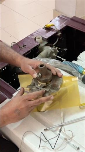 Washing machine dryer motor change | #washingmachine #repair #shorts #ytshorts #shortsfeed