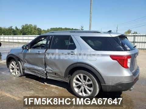 2021 FORD EXPLORER PLATINUM | VIN 1FM5K8HC1MGA67647