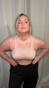 325K views · 455 reactions | Your search ends here.  Full coverage bras that’s won’t spill.⁠ @e_l_d wears the No-Bounce Camisole Sports Bra | Glamorise | Facebook