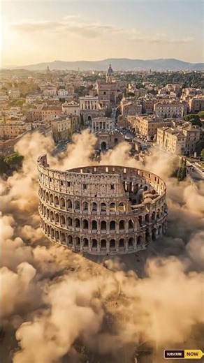 Giant Hand Places Colosseum | Epic AI Cinematic Transformation