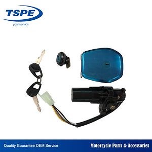 [Hot Item] Motorcycle Spare Parts Bajaj Boxer Discover125 Cub Lock Set Ignition Switch