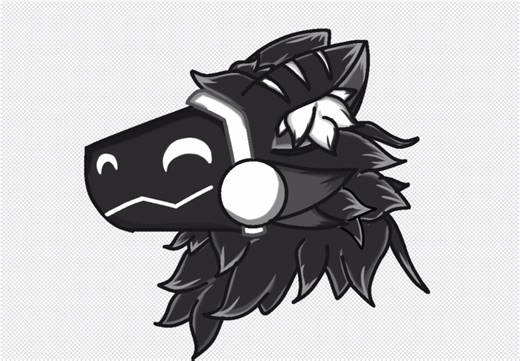 Cute Protogen Drawing Process!