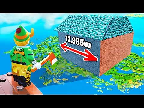 I Built Lego Fortnite’s Biggest Base