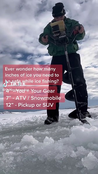 Ice Fishing Safety: Recommended Ice Thickness Guide