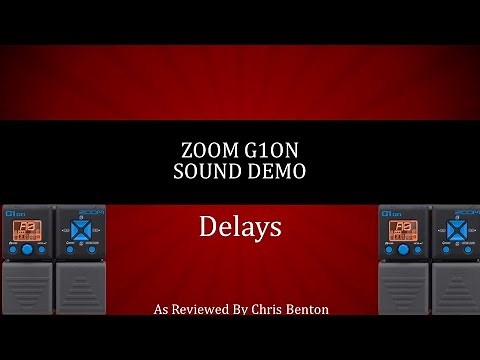 Zoom G1on Delays