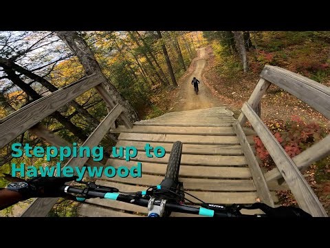 Stepping up to Hawleywood | ‪@ThunderMountainBikePark‬ | 4k
