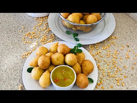 EASIEST SPLIT PEAS PHOLOURIE || GUYANESE STYLE 🇬🇾 PHOLOURIE RECIPE || IN THE KITCHEN WITH LYNN