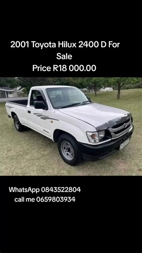 2001 Toyota Hilux 2400 D for Sale in Excellent Condition