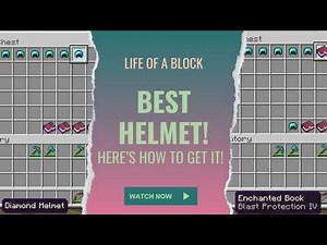 Best Helmet in Minecraft? Here’s How to Get It!
