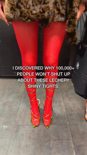 There’s 100,000 of you who enjoy and appreciate #LECHERY. Thank you ❤️‍🔥 Holiday Sale — 30% OFF everything! ✨ Use code: HOLIDAYSHINE ❤️‍🔥Lustrous, glossy shine ❤️‍🔥Anti-ladder durability ❤️‍🔥5× stronger yarns ❤️‍🔥13 colorways ❤️‍🔥 Silky-smooth, second-skin feel ❤️‍🔥Looks designer without the price tag Shop now before the viral shades sell out. 💅🖤 • • • • • #lecherynewyork #shinytights #shiny #pantyhose #stockings #stockingslover #collant #collantfeet #nyc #nycfashion #nylons #nylonlegs 